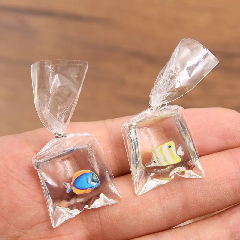Mini Goldfish in a Bag- Elf Pet Prop