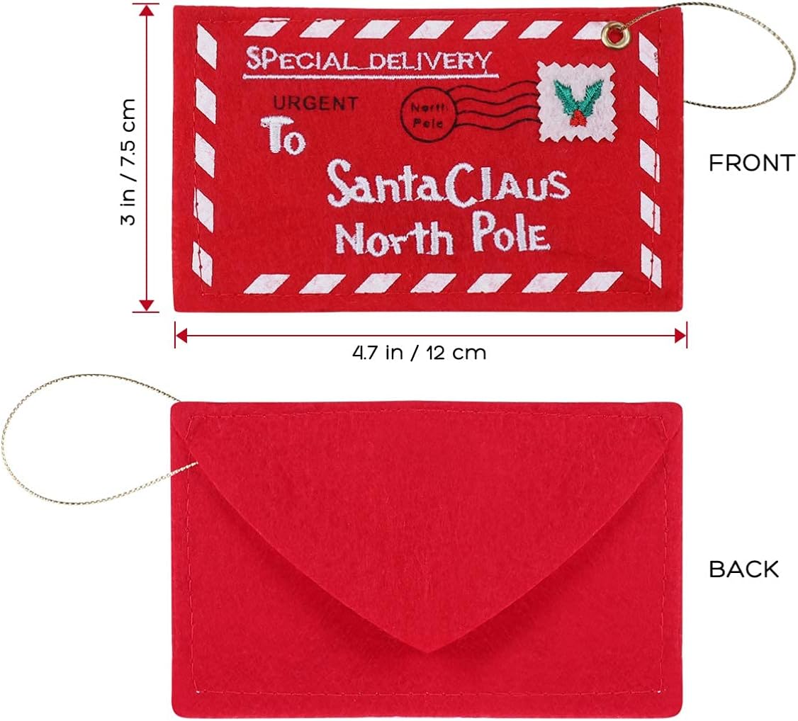 Elf Special Delivery Envelope- Mini Mail Prop