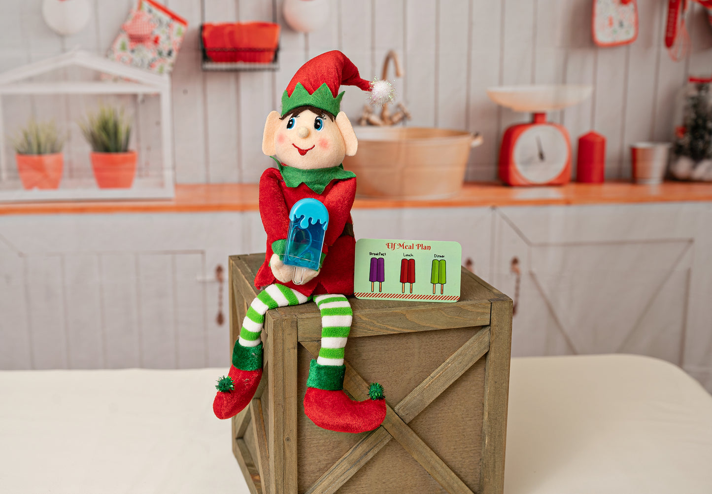 Ultimate Christmas Elf Kit- Props, Accessories & Ideas for Holiday Fun- Dasher Edition