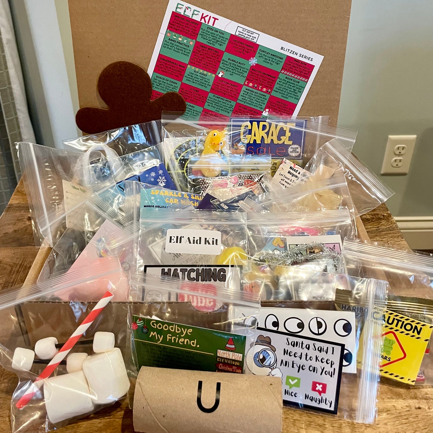 Christmas Elf Kit 25 Days- Blitzen Edition