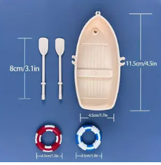 Elf Boat & Fishing Pole - Mini Adventure Set