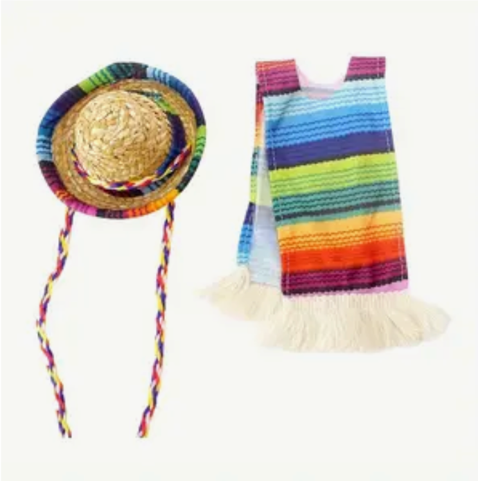 Elf Fiesta Outfit – Colorful Holiday Costume