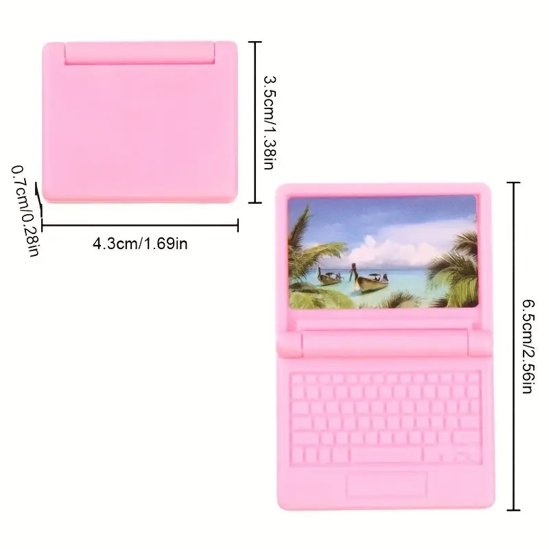 Mini Elf Laptop- Tiny Tech Prop
