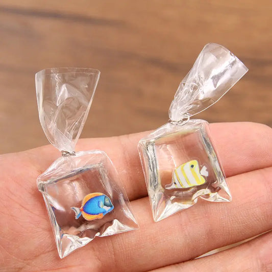 Mini Goldfish in a Bag- Elf Pet Prop