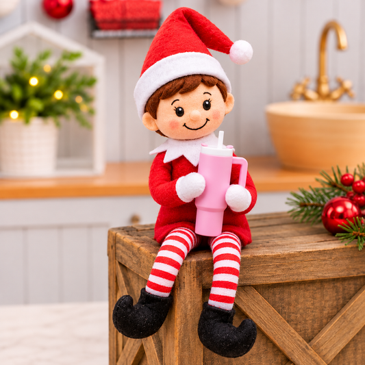 Mini Elf Tumblers – Trendy Holiday Drink Prop