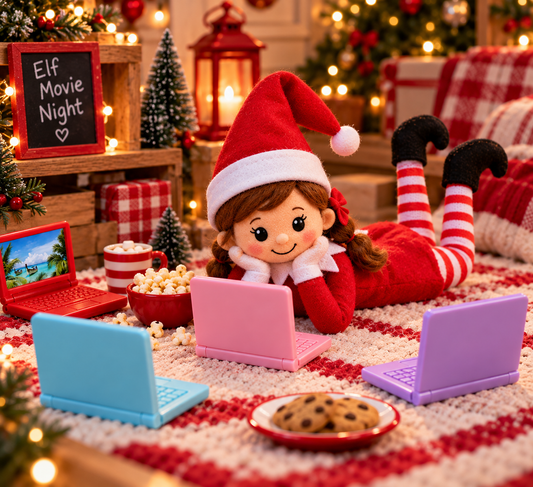 Mini Elf Laptop- Tiny Tech Prop