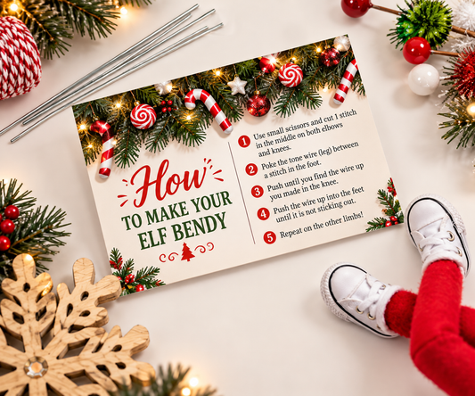 Elf Bendy Kit – Posable DIY Kit