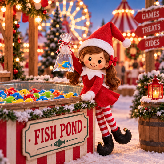 Mini Goldfish in a Bag- Elf Pet Prop