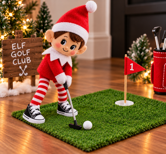 Elf Golf Set- Mini Game