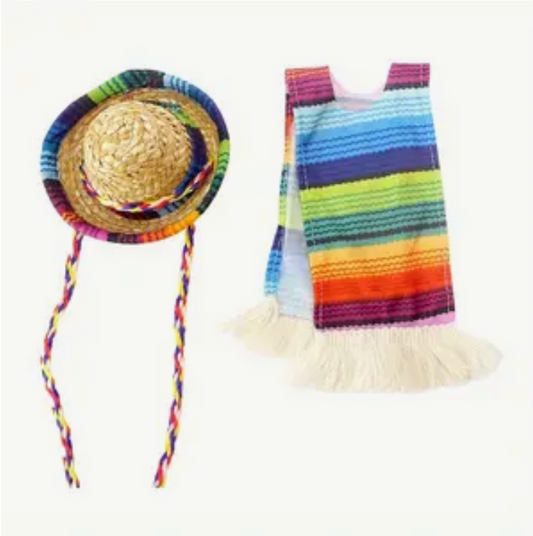 Elf Fiesta Outfit – Colorful Holiday Costume