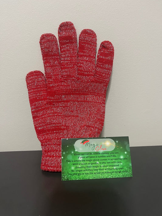 Elf Magic Glove with instruction card
