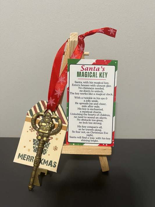 Santa's Magic Key with poem card